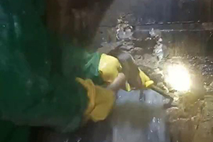 晋中消防水池堵漏施工视频